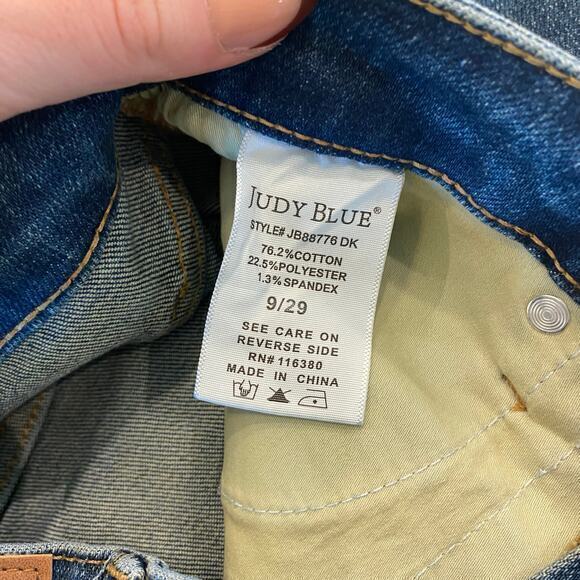 Judy Blue Slim Fit Jeans size 9/ 29 - Picture 6 of 10